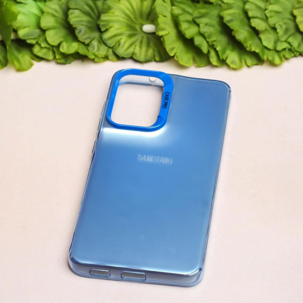 Blue Rgiem Slim Slicone Non-Yellowing Protective Case for Samsung S21 Fe - Image 2