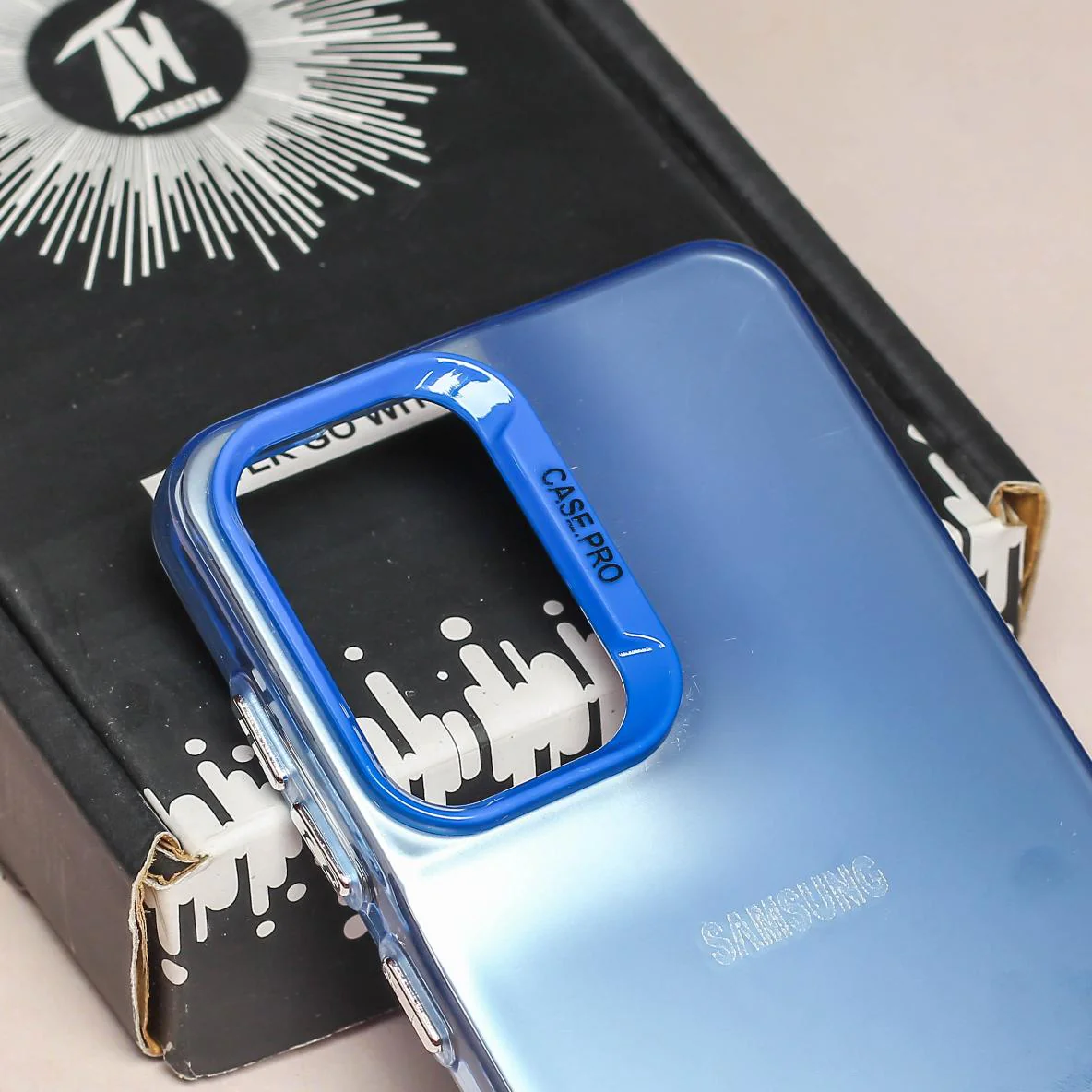 Blue Rgiem Slim Slicone Non-Yellowing Protective Case for Samsung S21 Fe - Image 4