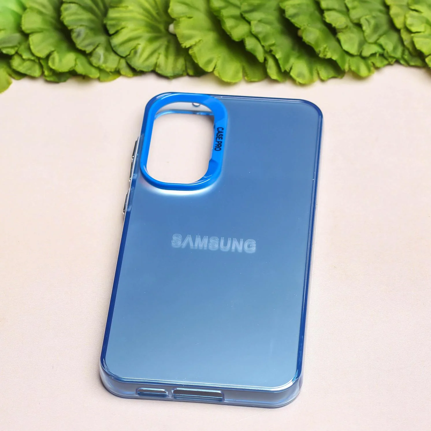 Blue Rgiem Slim Slicone Non-Yellowing Protective Case for Samsung S23 Fe - Image 2