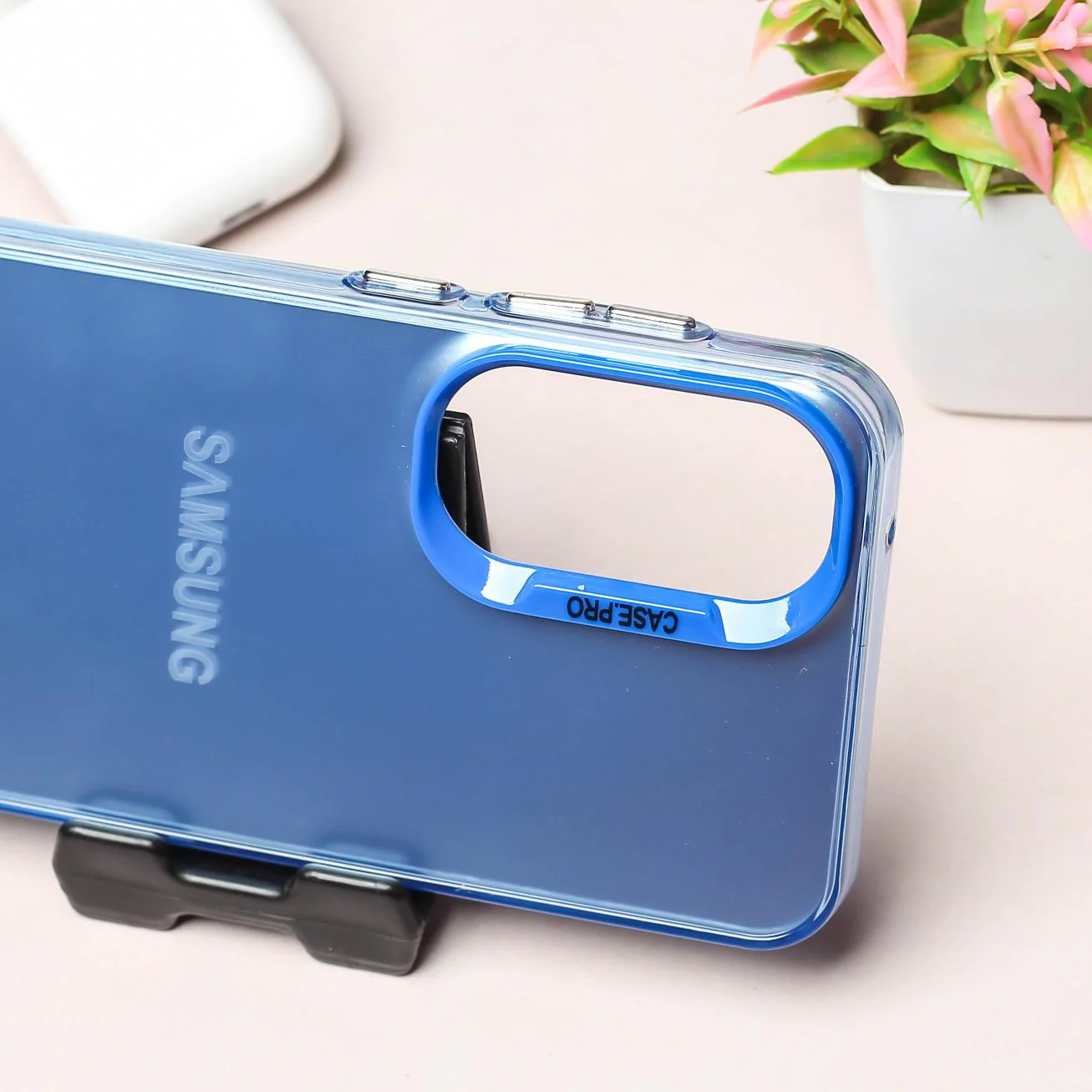 Blue Rgiem Slim Slicone Non-Yellowing Protective Case for Samsung S23 Fe - Image 3