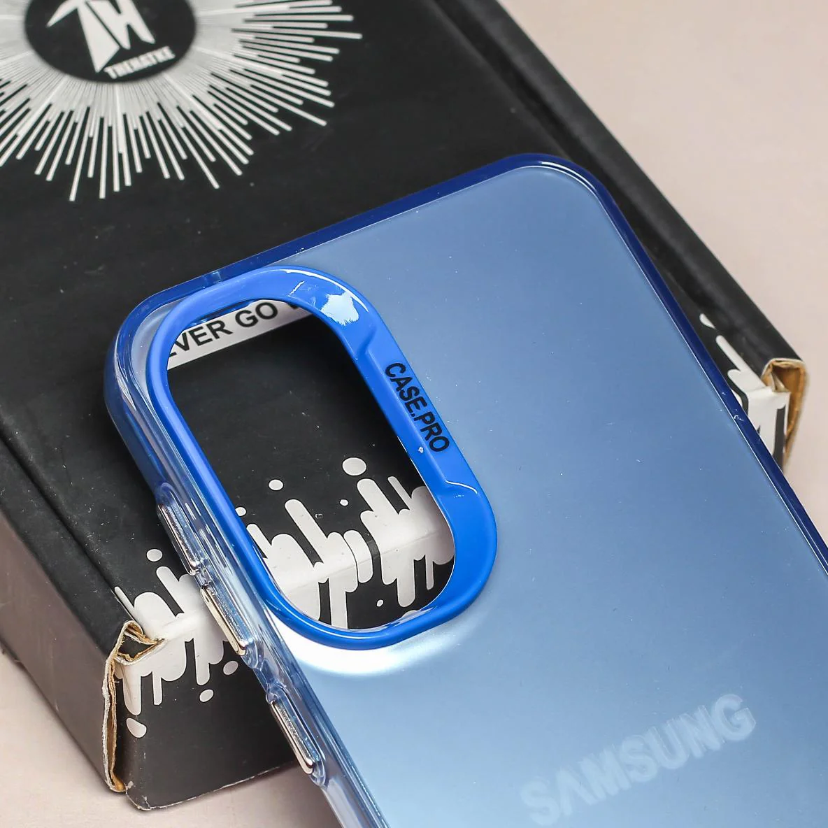 Blue Rgiem Slim Slicone Non-Yellowing Protective Case for Samsung S23 Fe - Image 4