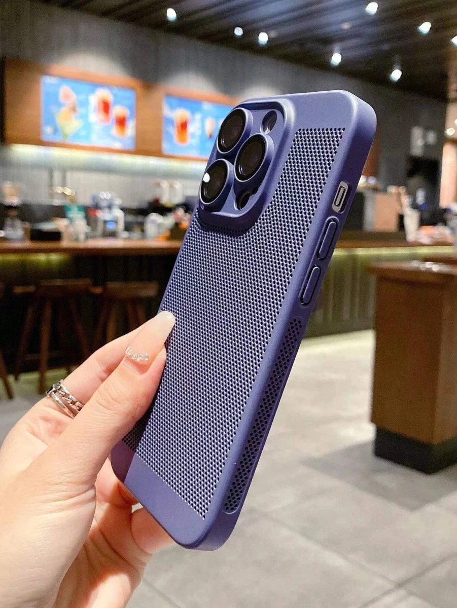 BREATHING DEEP PURPLE Silicone Case for Apple Iphone 13 Pro - Image 4