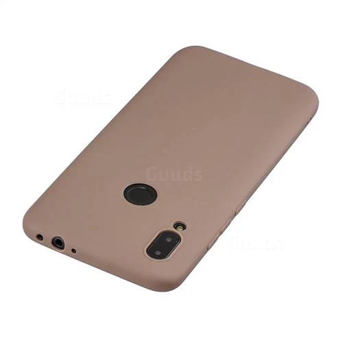 Brown Camera Original Silicone Case for Redmi Note 7 Pro - Image 3