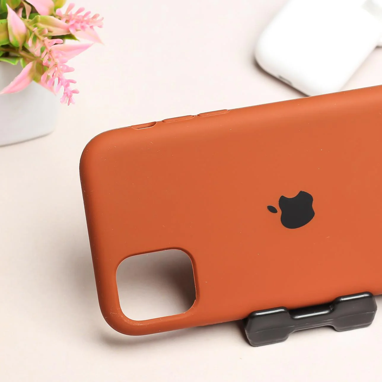 Brown Original Silicone case for Apple iphone 11 - Image 3