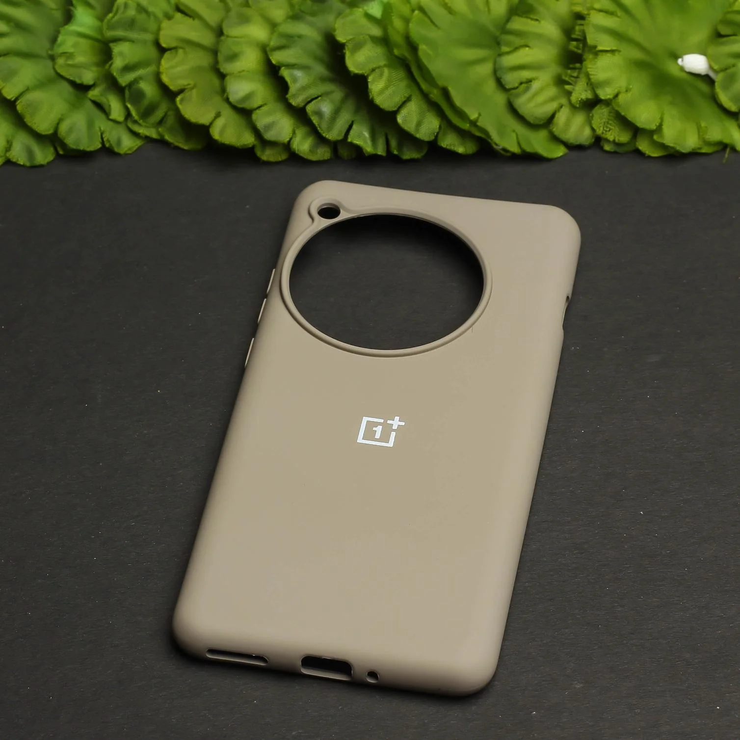 Brown Original Silicone case for Oneplus 12R - Image 2