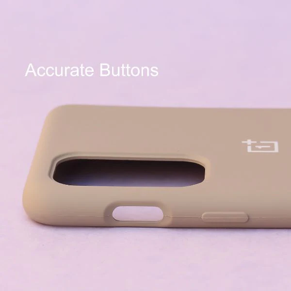 Brown Original Silicone case for Oneplus 9R - Image 3