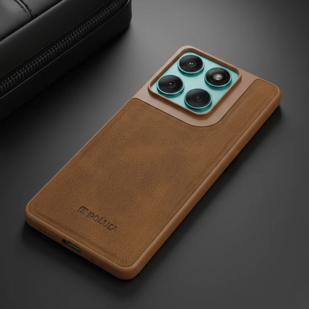Brown Standard Leather Case for Motorola Edge 60 Fusion