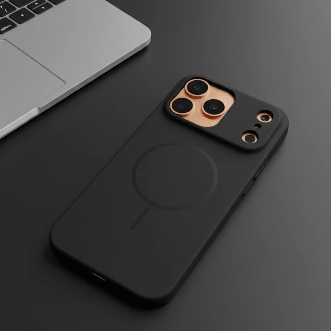 CAVEN Black Silicone case for Apple Iphone 17 Pro Max - Image 2