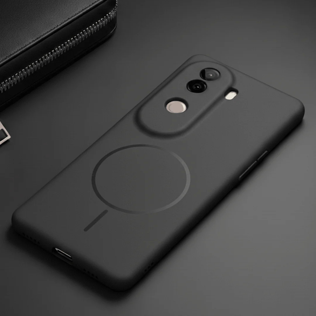 CAVEN Black Silicone case for Vivo V40e