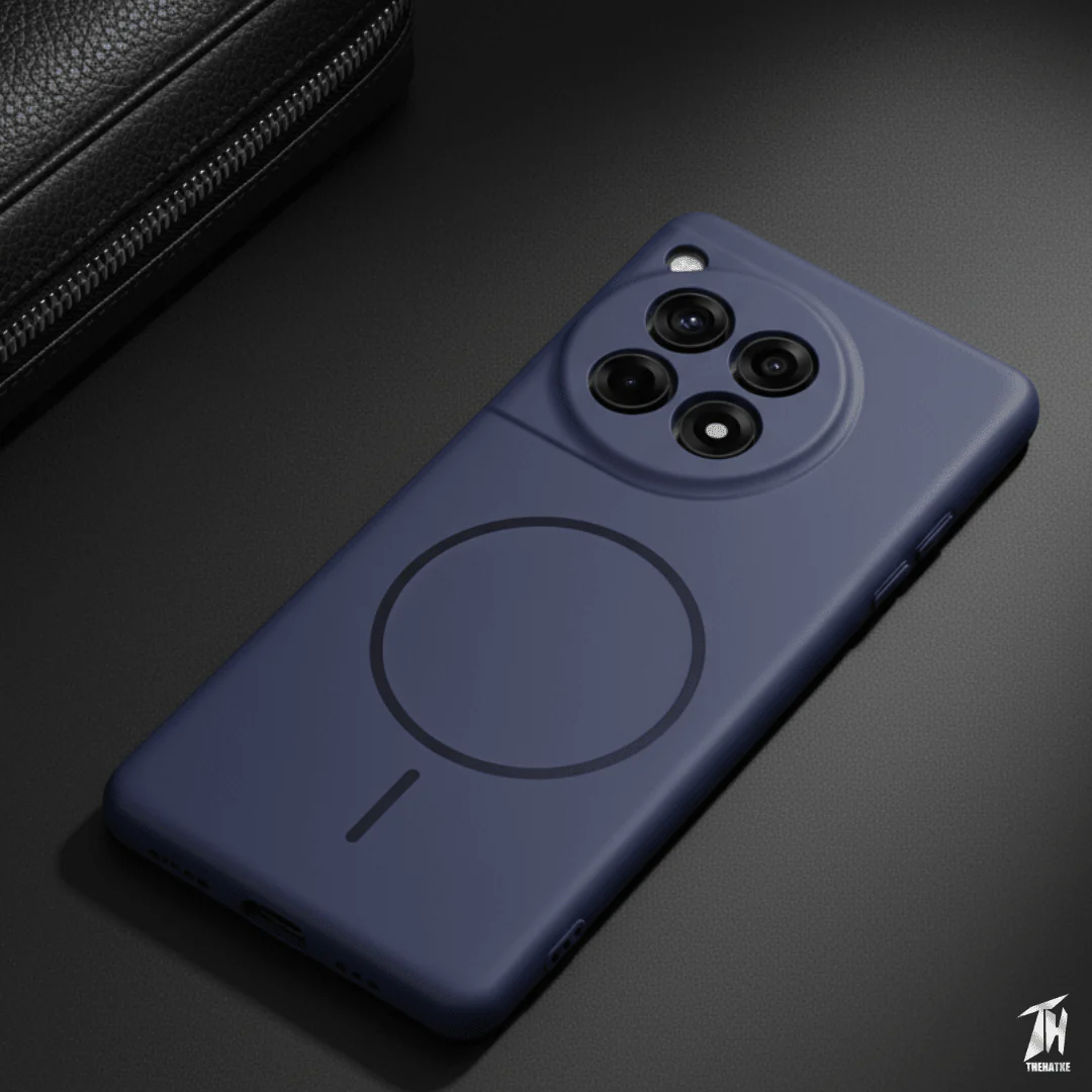 CAVEN Dark Blue Silicone case for Oneplus 12r