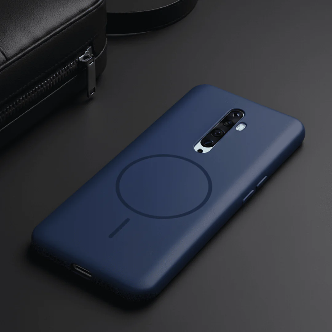 CAVEN Dark Blue Silicone case for Oppo Reno 2f