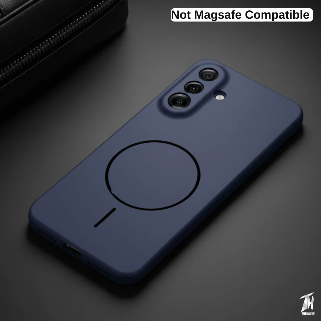 CAVEN Dark Blue Silicone case for Samsung S25 Plus