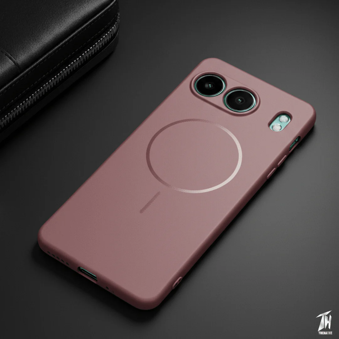 CAVEN Dark Brown Silicone case for Oneplus NORD 4