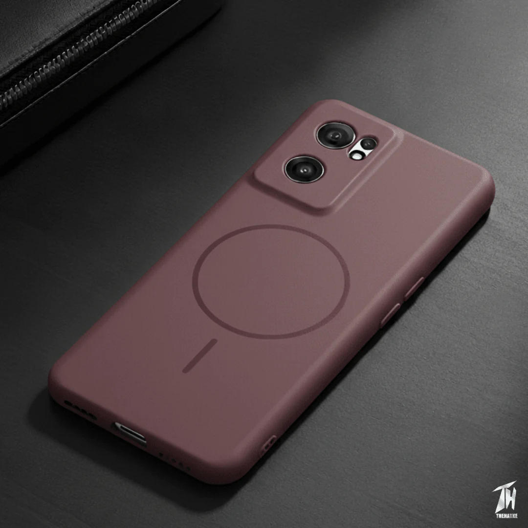 CAVEN Dark Brown Silicone case for Oneplus Nord CE 2