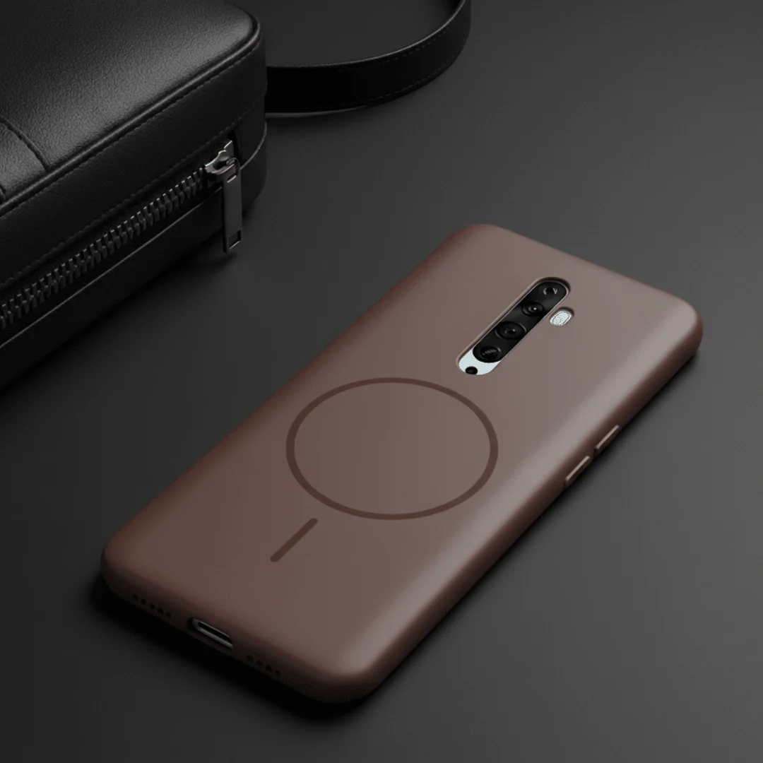 CAVEN Dark Brown Silicone case for Oppo Reno 2f
