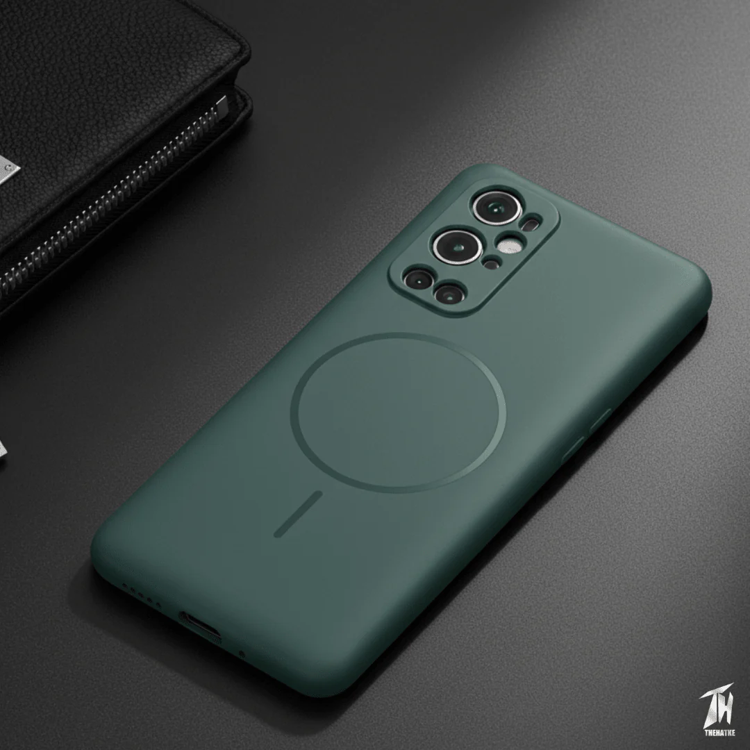 CAVEN Dark Green Silicone case for Oneplus 9 Pro