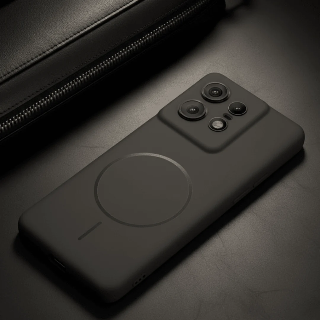 CAVEN Dark Grey Silicone case for Motorola Edge 50 Pro
