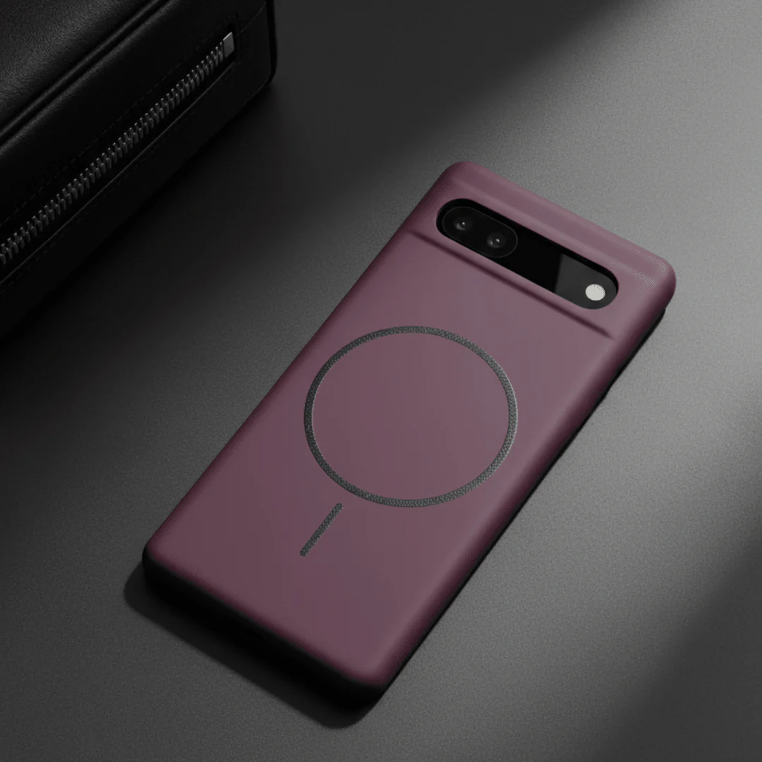 CAVEN (OC) Dark Pink Silicone case for Google Pixel 8a