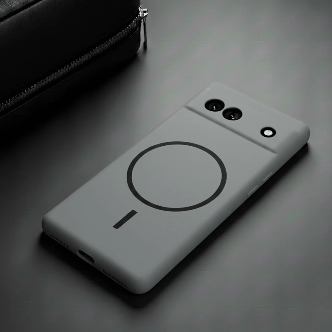 CAVEN Grey Camera Silicone case for Google Pixel 6a