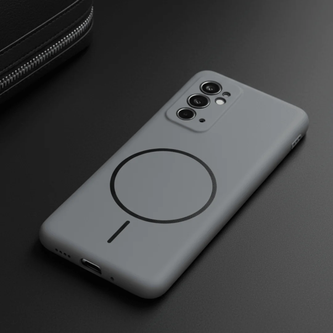 CAVEN Grey Silicone case for Oneplus 9rt