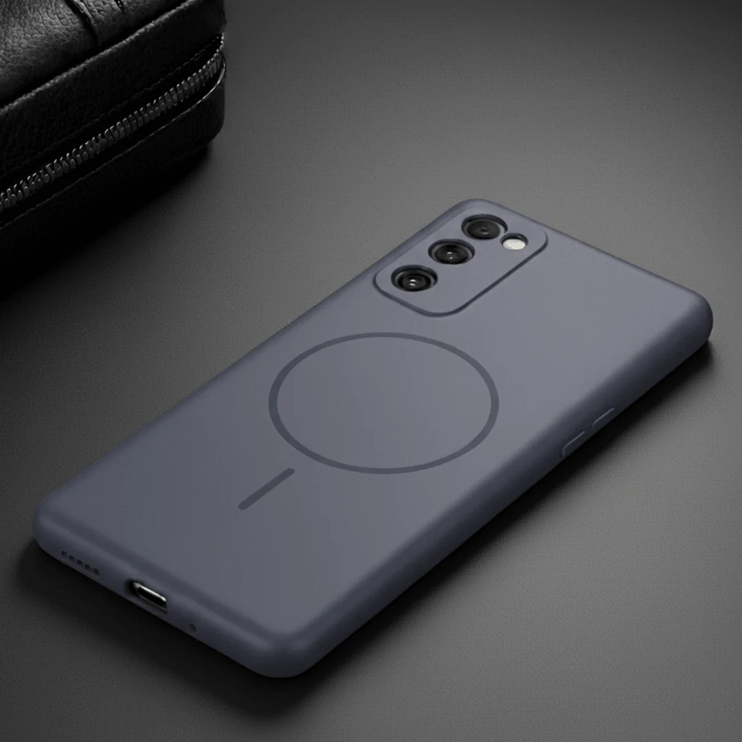 CAVEN Grey Silicone case for Samsung S20 Fe