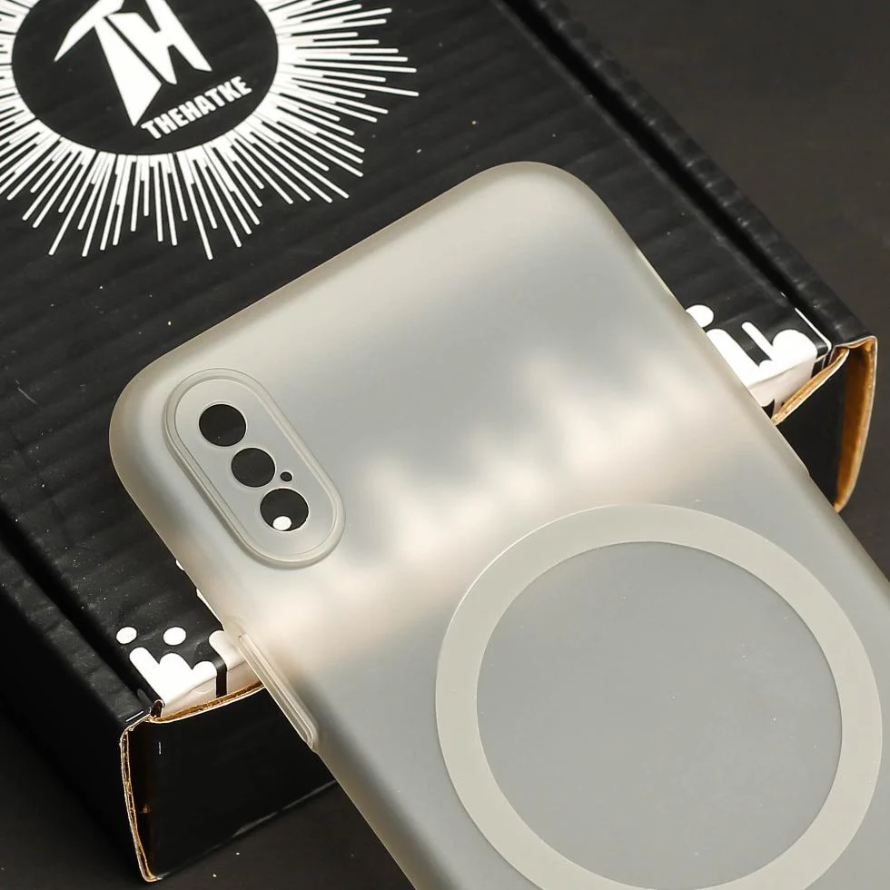 Clayish Paper Matte Magsafe Case for Apple Iphone X/XS - Image 4