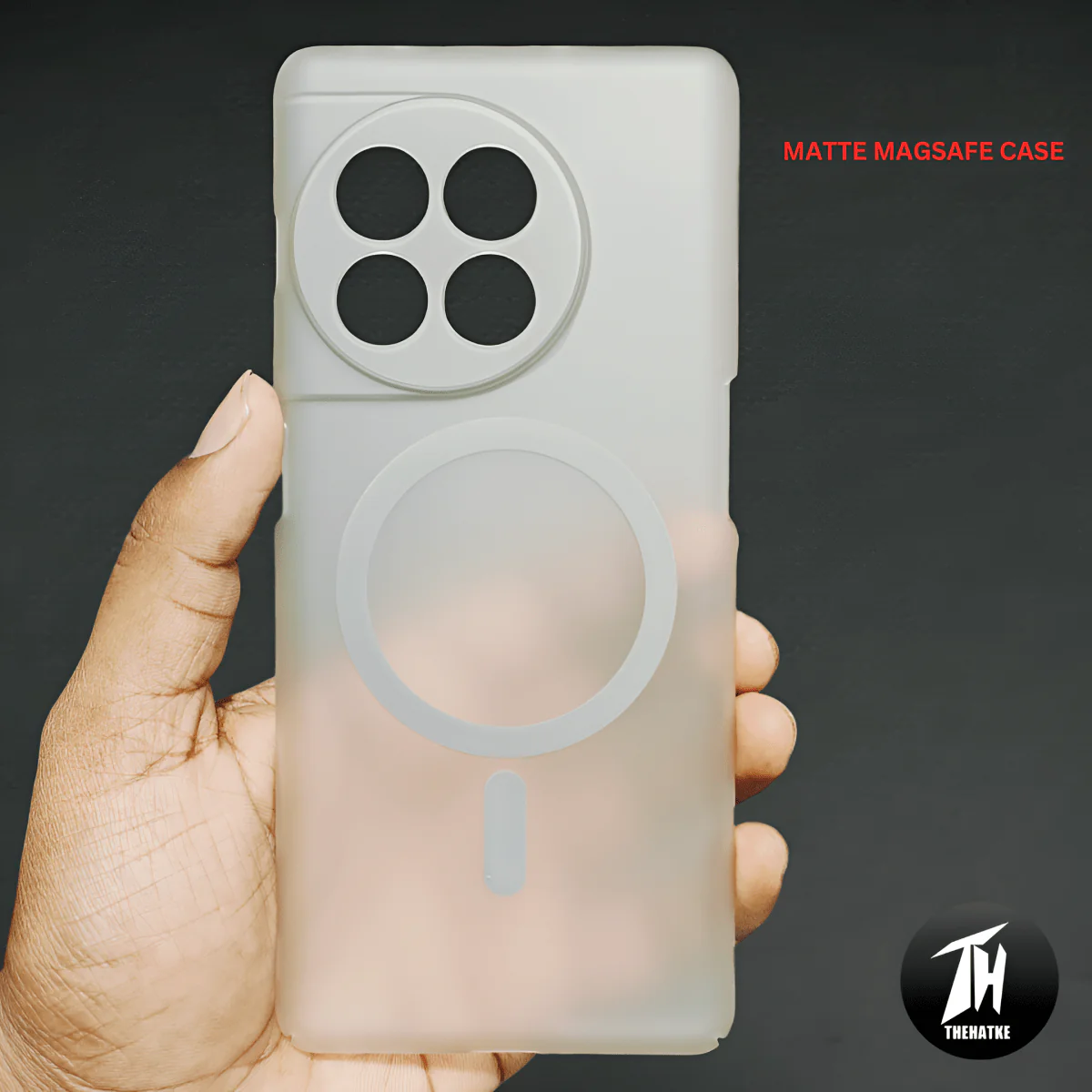 Clayish Paper Matte Magsafe Case for Oneplus 13R
