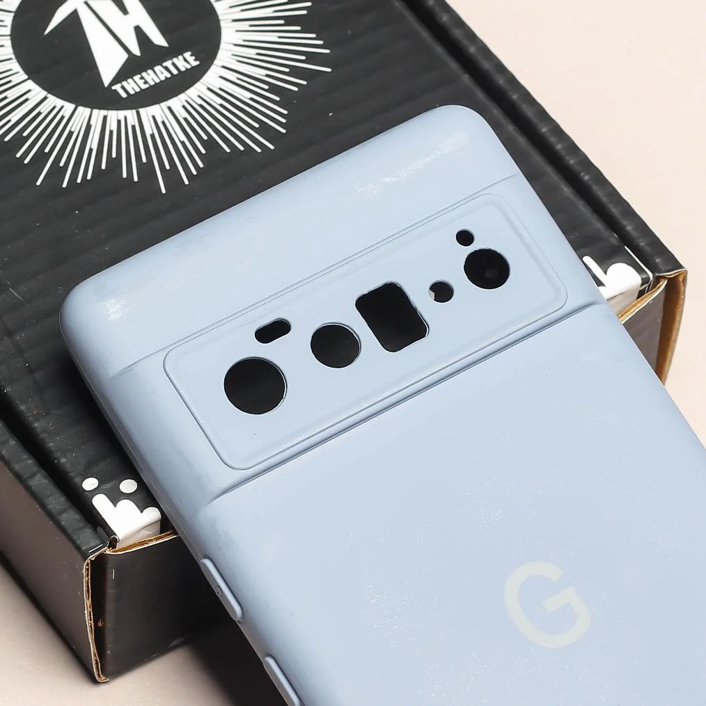 Blue Camera Original Silicone case for Google Pixel 6 Pro - Image 4