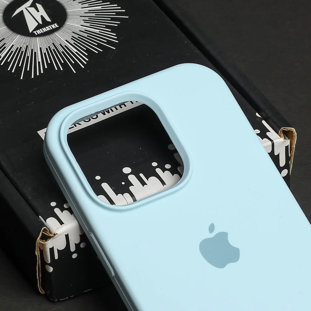 Cloud Blue Original Silicone Case for Apple iphone 11 Pro - Image 4