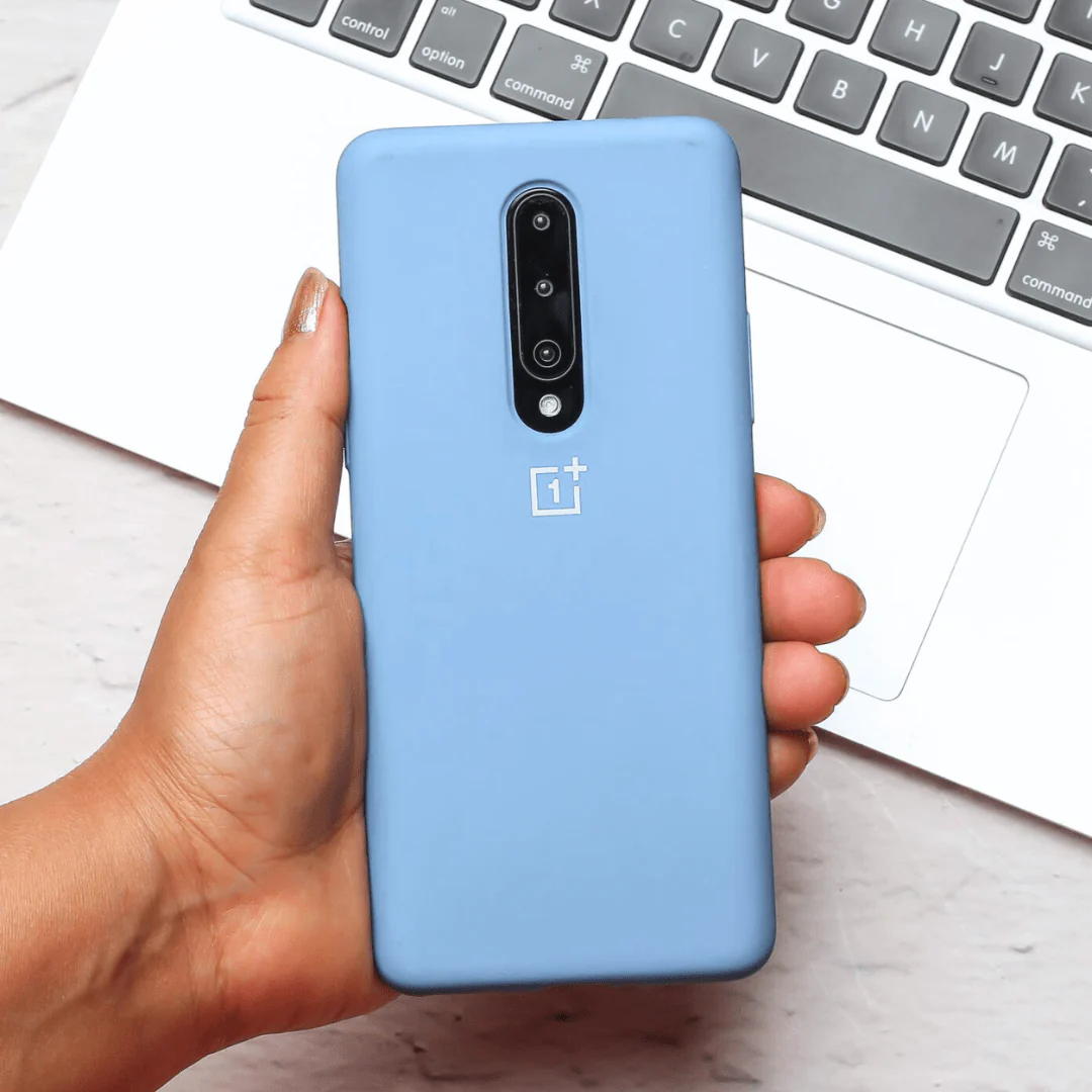 Cloud Blue Original Silicone case for Oneplus 8