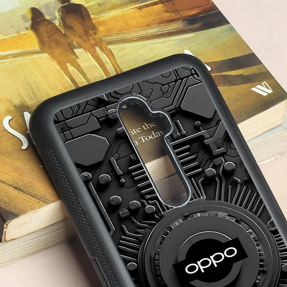 Core Reactor metal back case for Oppo Reno2 F - Image 3