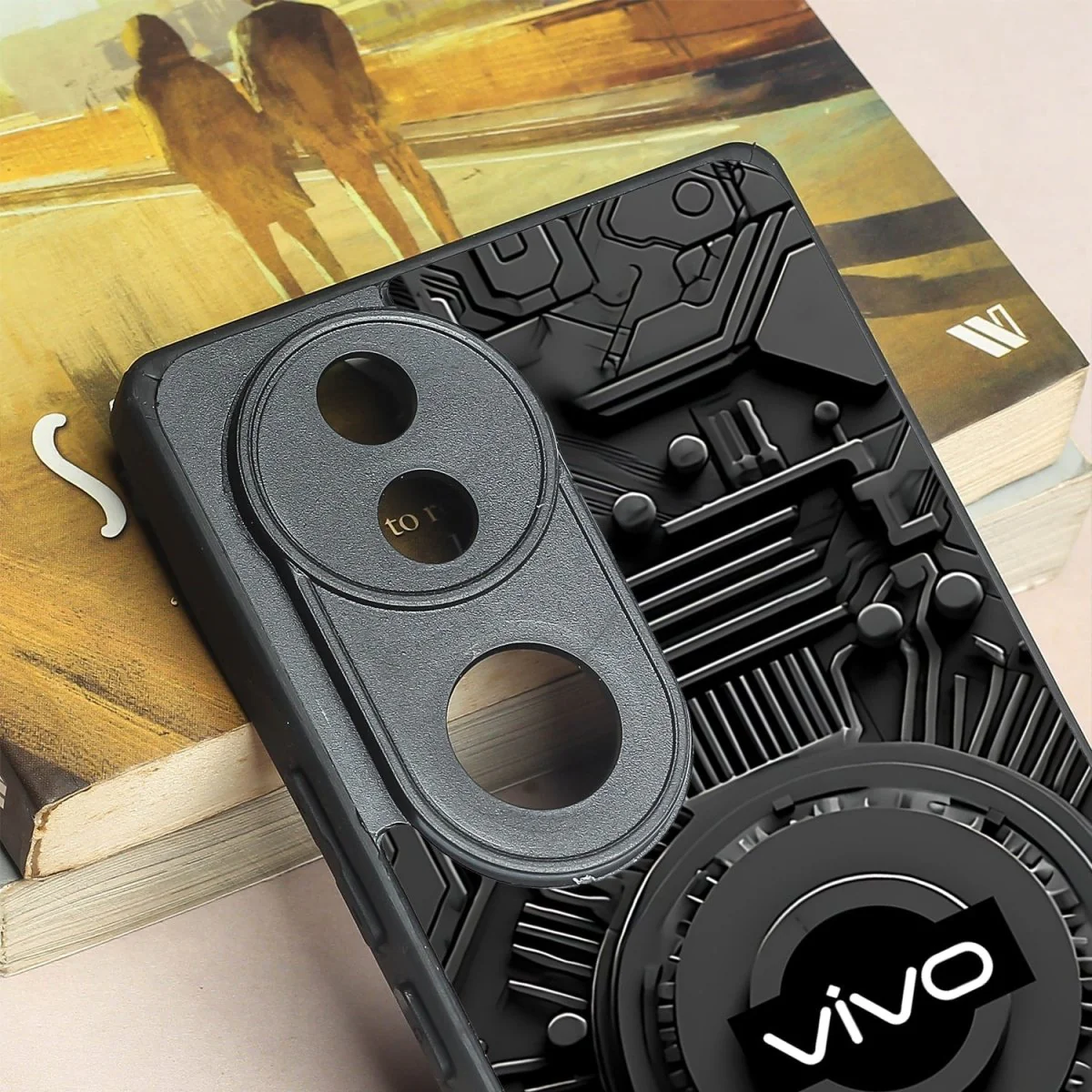 Core Reactor metal back case for Vivo V50 - Image 3