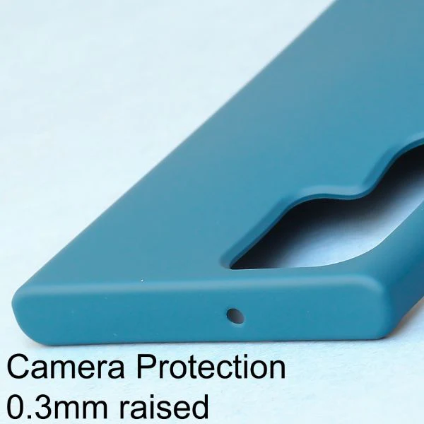 Cosmic Blue Original Silicone case for Samsung S22 Ultra - Image 4