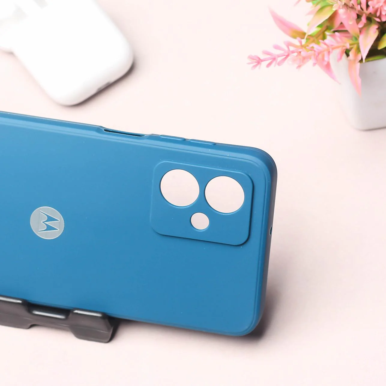 Cosmic Blue Candy silicone Case for Motorola G64 - Image 3