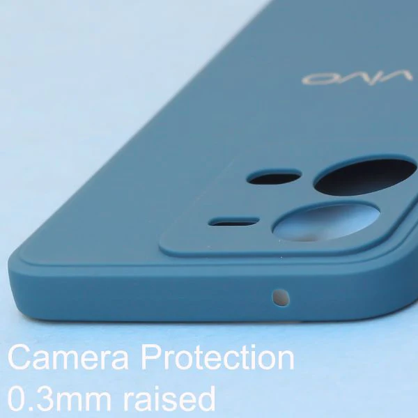 Cosmic Blue Candy Silicone Case for Vivo V25 - Image 4