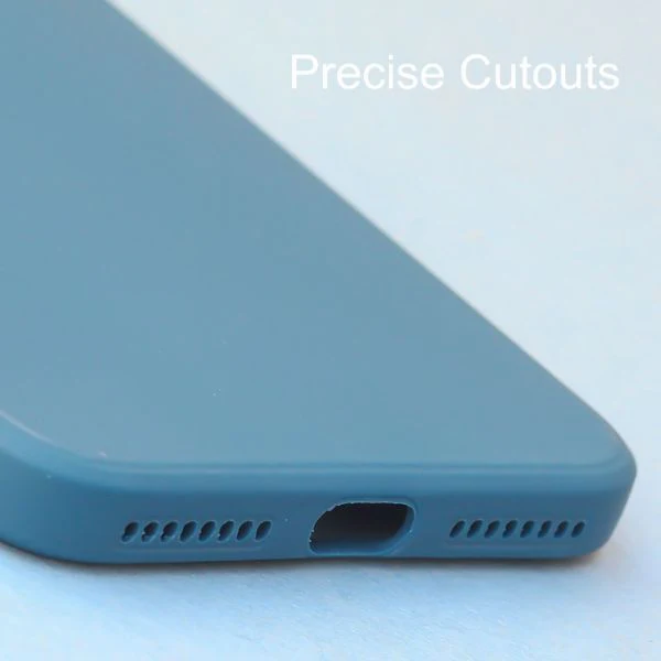Cosmic Blue Logo Cut Candy Silicone Case for Apple Iphone 7 Plus - Image 5