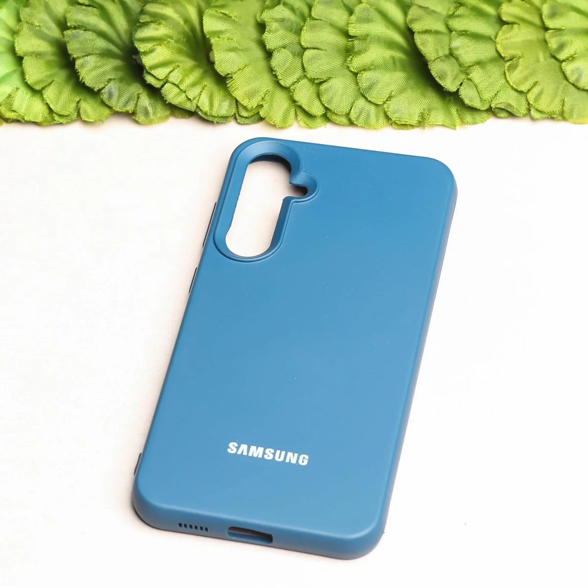 Cosmic Blue Original Silicone case for Samsung S23 FE - Image 2