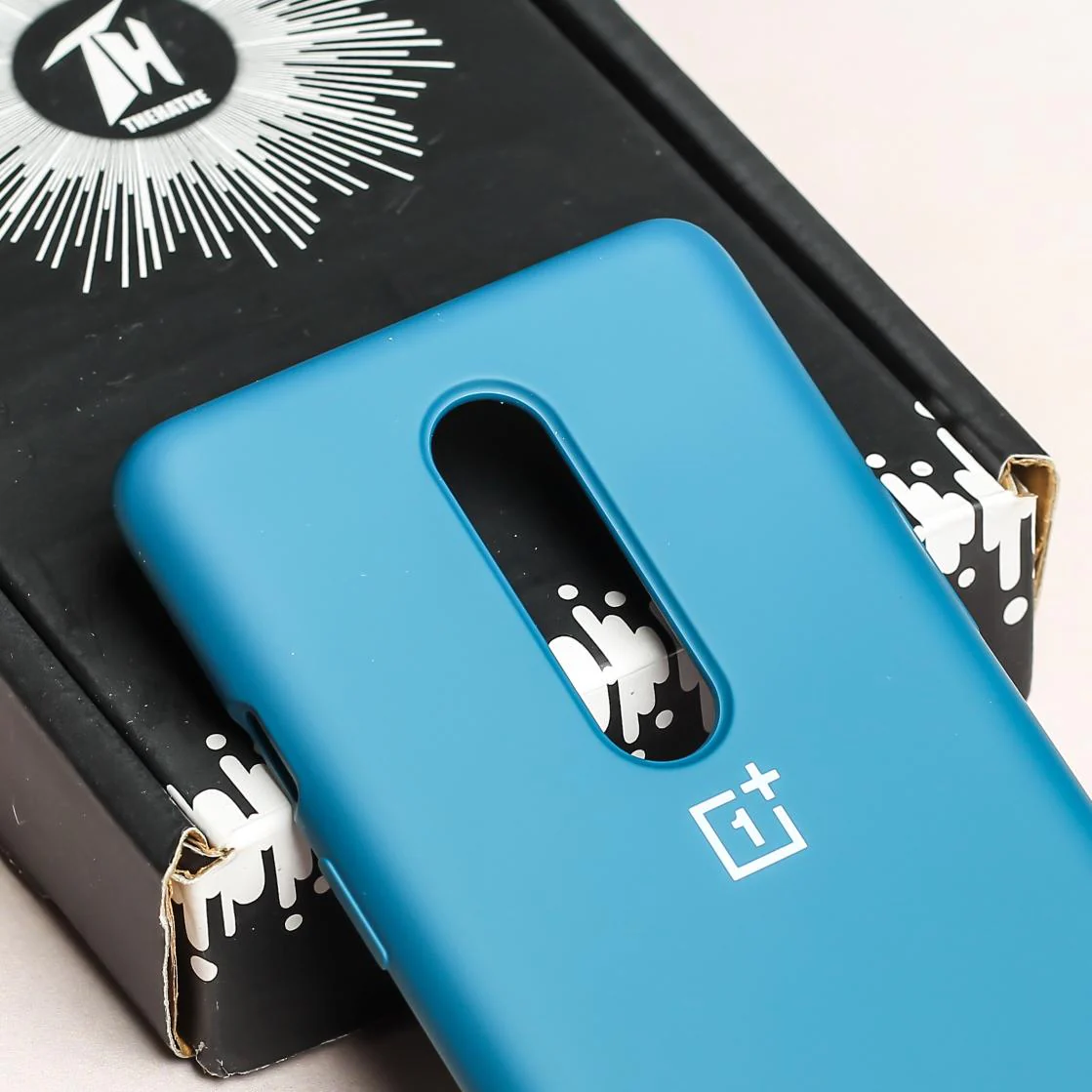 Cosmic Blue Original Silicone case for Oneplus 8 - Image 4