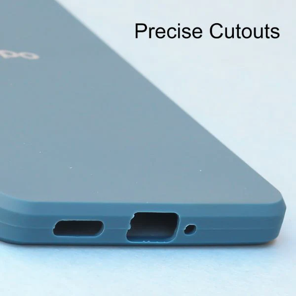 Dark Blue Spazy Silicone Case for Oppo Reno 8 Pro - Image 5