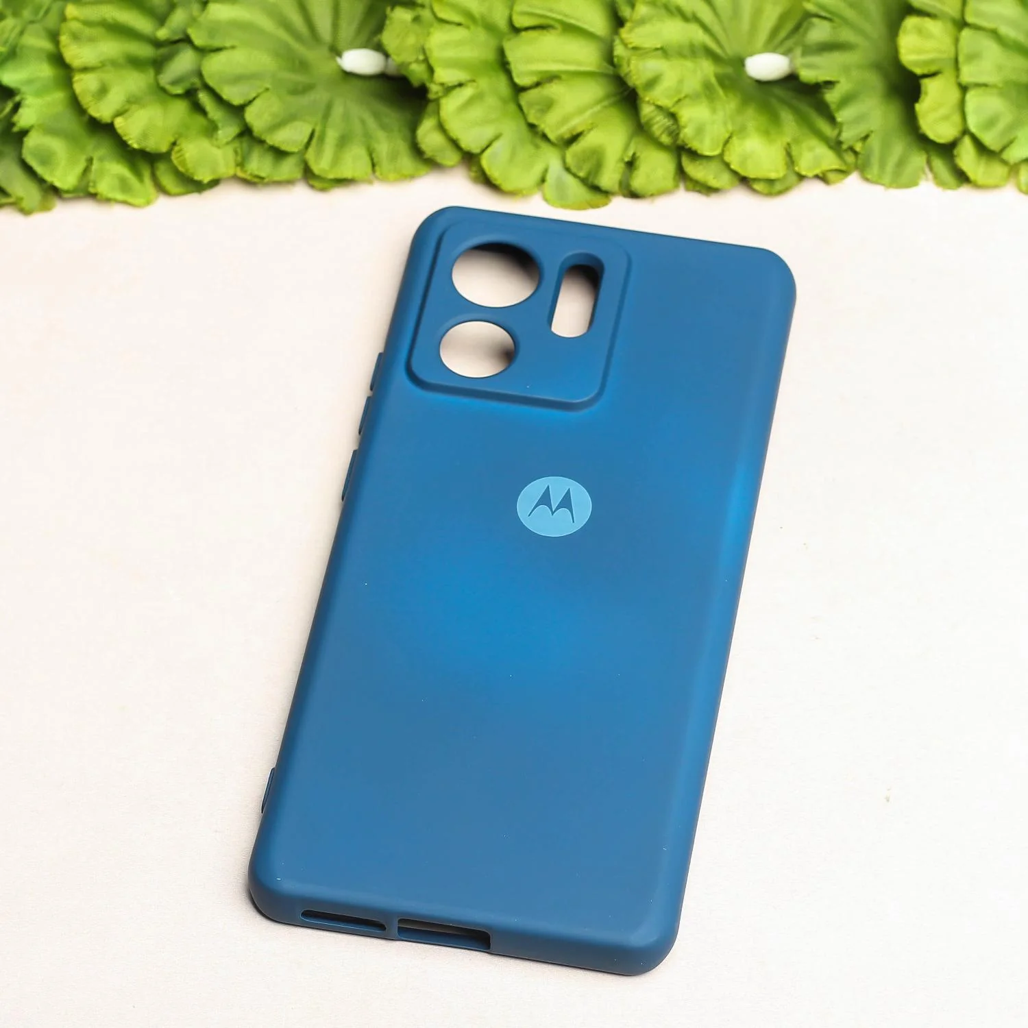 Cosmic Blue Camera Original Silicone case for Motorola Edge 40 - Image 2