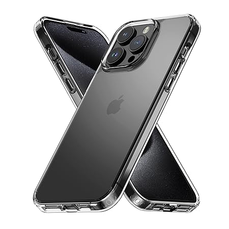 Crystal Clear Transperant case for Apple iphone 15 Pro Max - Image 2