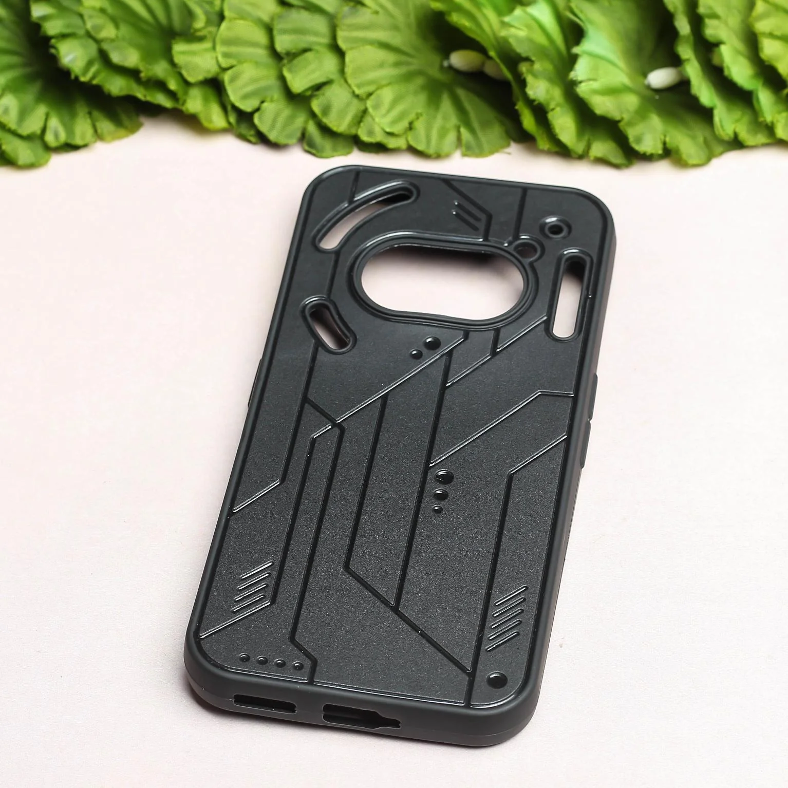 Cyber Engraved logo silicon Case for Nothing Phone 2A - Image 2