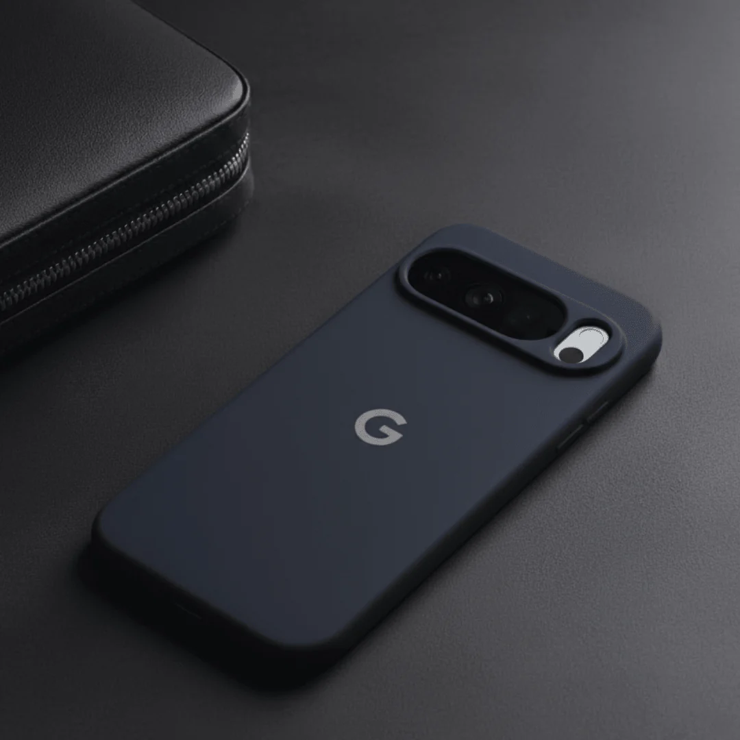 Dark Blue Camera Original Silicone case for Google Pixel 10 Pro