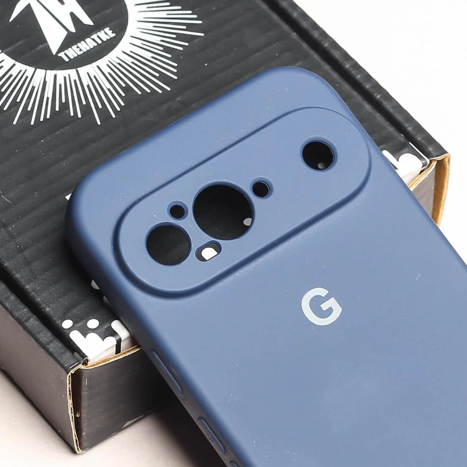 Dark Blue Camera Original Silicone case for Google Pixel 9 Pro - Image 4