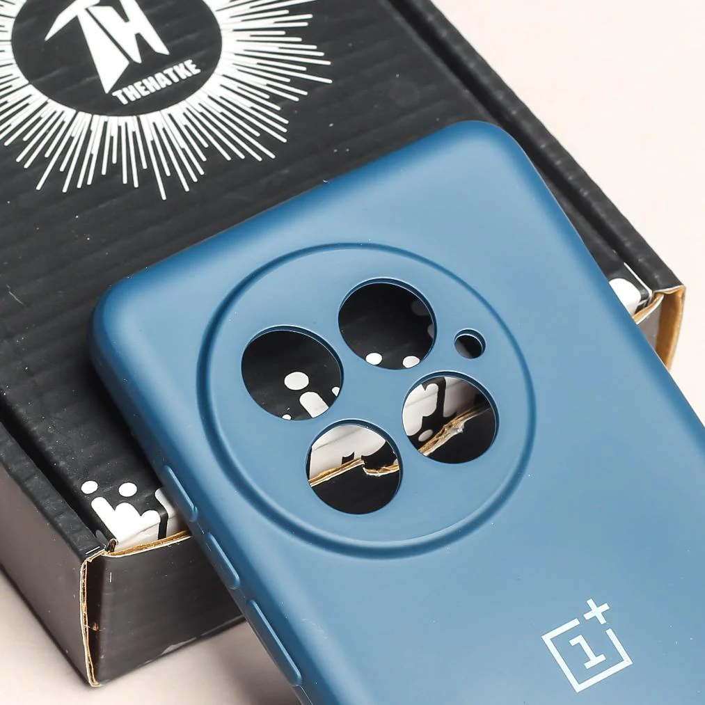 Blue Camera Original Silicone case for Oneplus 13 - Image 4