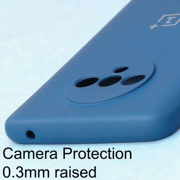 Cosmic Blue Camera Original Silicone case for Oneplus 7T - Image 4