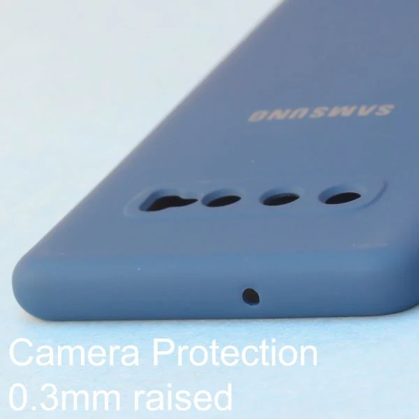 Dark Blue Camera Original Silicone case for Samsung Note 8 - Image 4