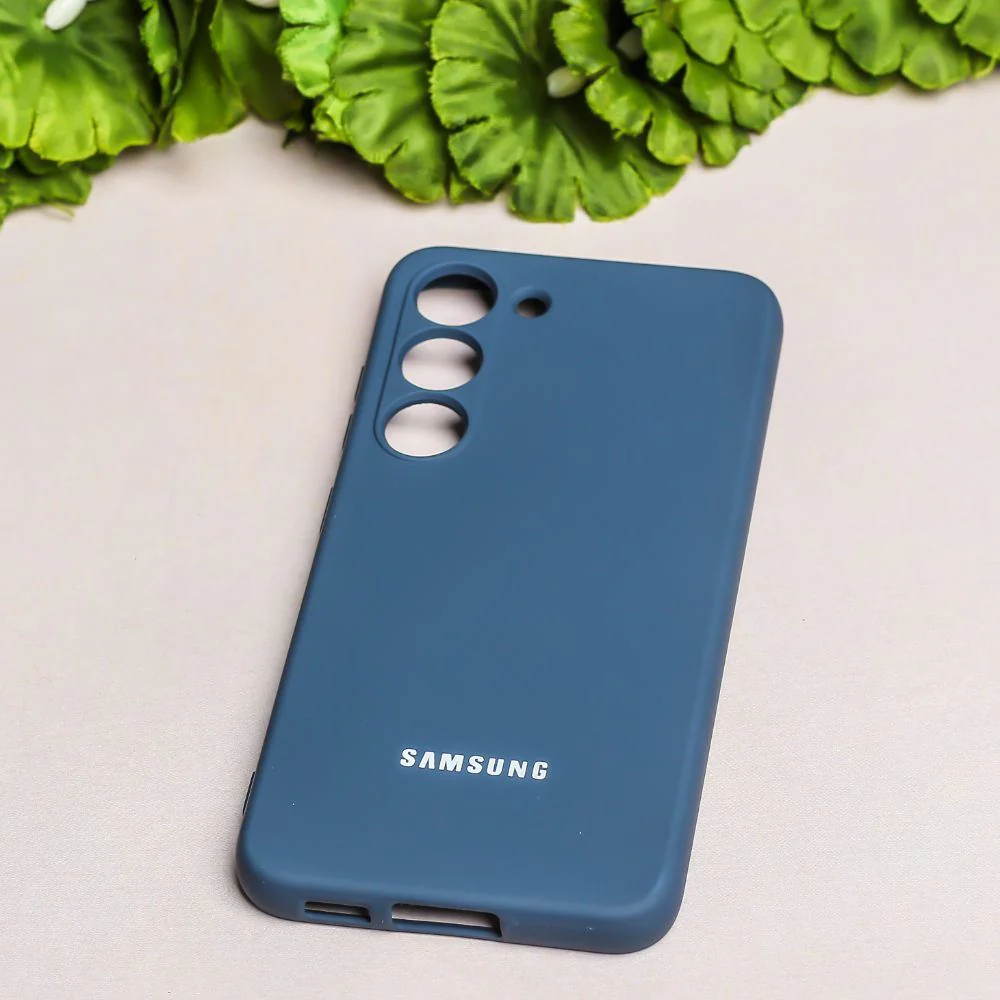 Dark Blue Camera Original Silicone case for Samsung A17 - Image 2