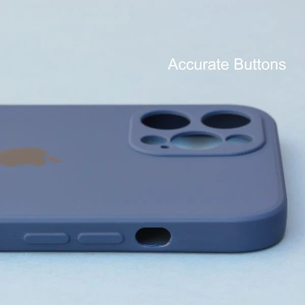 Dark Blue Candy Silicone Case for Apple Iphone 14 Pro - Image 3