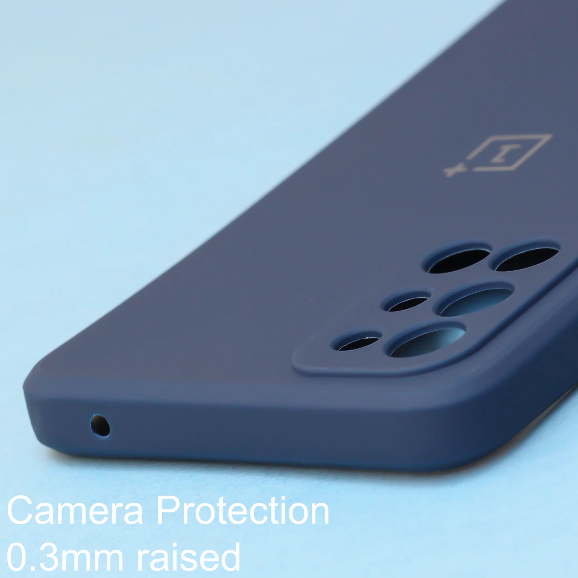 Dark Blue Candy Silicone case for Oneplus 9R - Image 4
